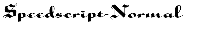 Speedscript-Normal