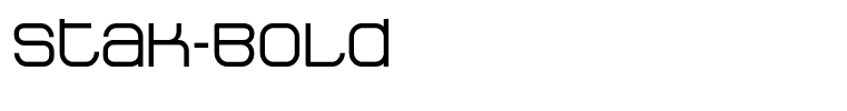 Stak-Bold