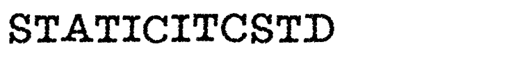 StaticITCStd