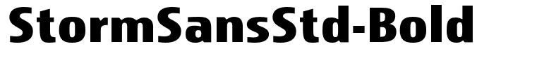 StormSansStd-Bold