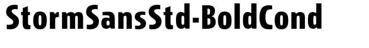 StormSansStd-BoldCond