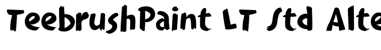 TeebrushPaint LT Std Alternate