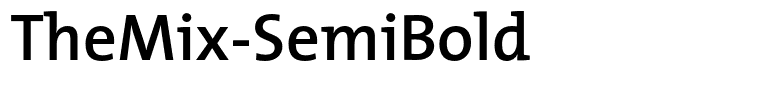TheMix-SemiBold