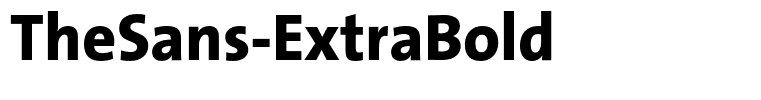 TheSans-ExtraBold
