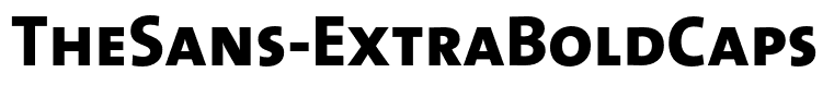 TheSans-ExtraBoldCaps