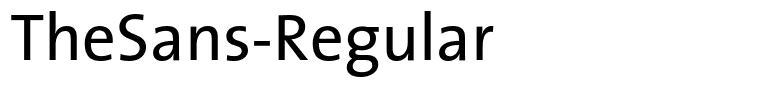 TheSans-Regular