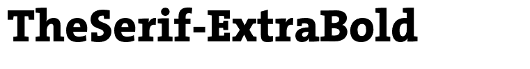TheSerif-ExtraBold