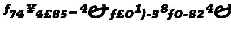 TheSerif-ExtraBoldItalicExp
