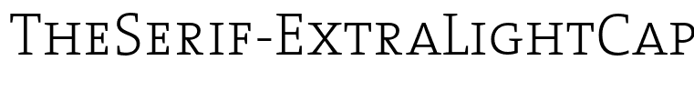 TheSerif-ExtraLightCaps