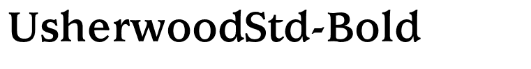 UsherwoodStd-Bold