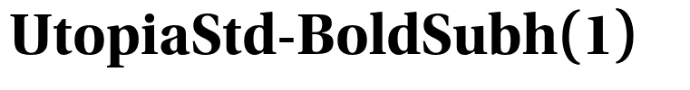 UtopiaStd-BoldSubh(1)