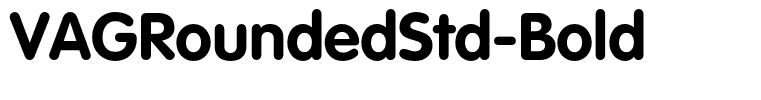 VAGRoundedStd-Bold