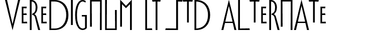 VereDignum LT Std Alternate