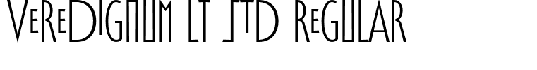 VereDignum LT Std Regular