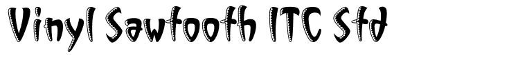 Vinyl Sawtooth ITC Std