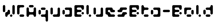 WCAquaBluesBta-Bold