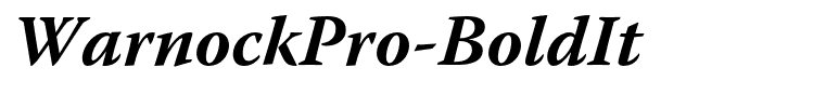 WarnockPro-BoldIt