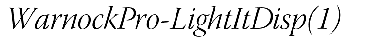 WarnockPro-LightItDisp(1)