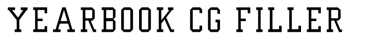 Yearbook CG Filler