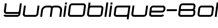 YumiOblique-Bold