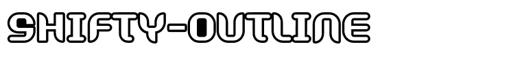 Shifty-Outline