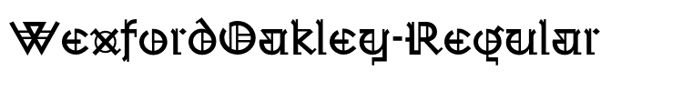 WexfordOakley-Regular
