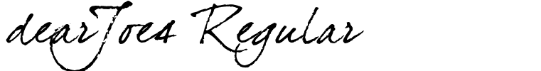 dearJoe4 Regular