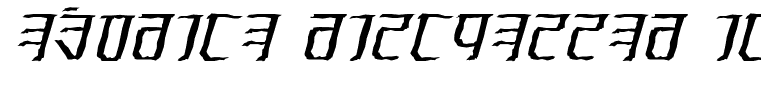 Exodite Distressed Italic