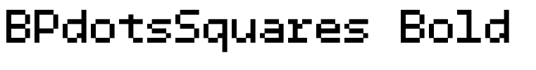 BPdotsSquares Bold