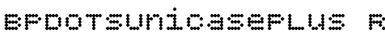 BPdotsUnicasePlus Regular[1]