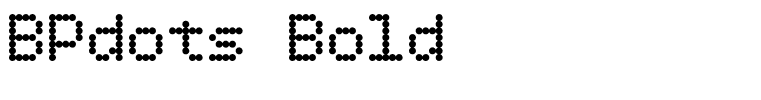 BPdots Bold