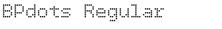 BPdots Regular