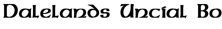 Dalelands Uncial Bold