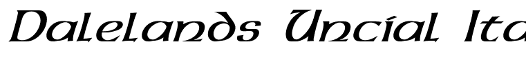 Dalelands Uncial Italic
