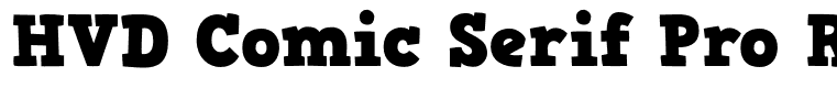 HVD Comic Serif Pro Regular