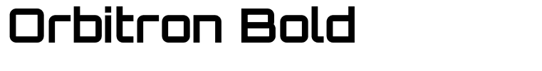 Orbitron Bold