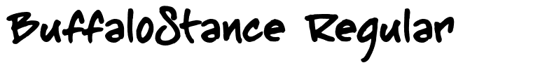 BuffaloStance Regular