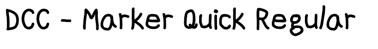 DCC - Marker Quick Regular