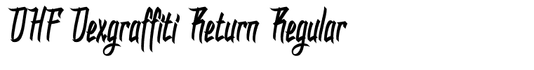 DHF Dexgraffiti Return Regular