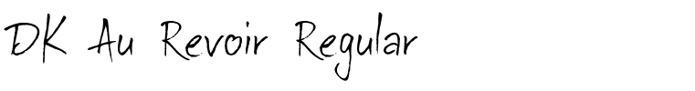 DK Au Revoir Regular