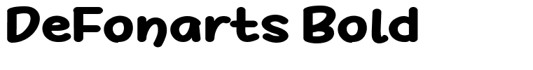 DeFonarts Bold