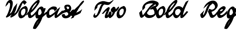 Wolgast Two Bold Regular