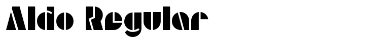 Aldo Regular