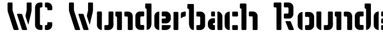 WC Wunderbach Rounded Regular