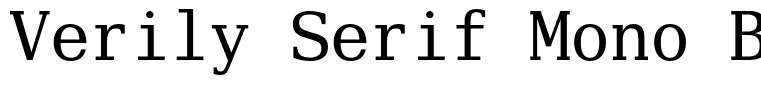 Verily Serif Mono Book