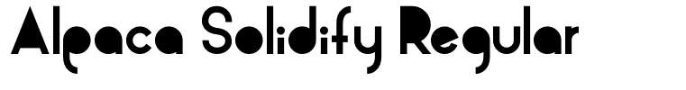 Alpaca Solidify Regular