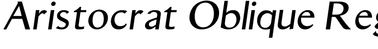Aristocrat Oblique Regular