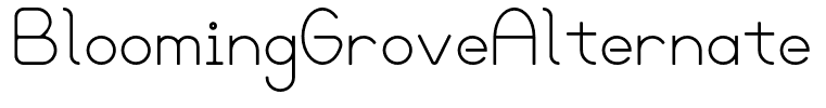 BloomingGroveAlternate Alternate