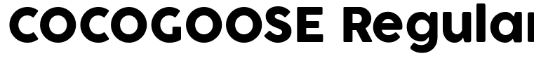 COCOGOOSE Regular