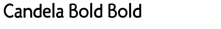 Candela Bold Bold